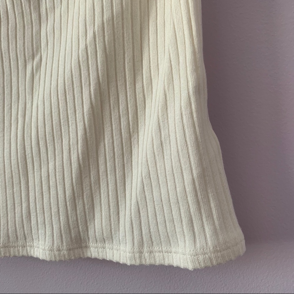 Reformation Bardot Top Ivory Sz XS - Picture 12 of 15